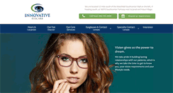 Desktop Screenshot of innovativeeyecare.org